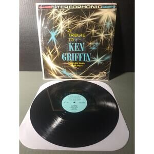 Vintage Tribute To Ken Griffin Vinyl LP Charles Rand Organ Coronet Stereo VG+